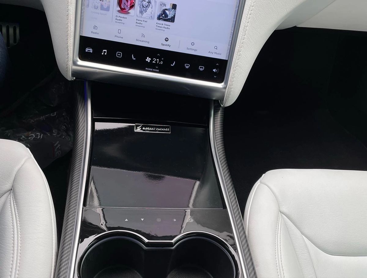 Tesla Model S Central Console Upgrade